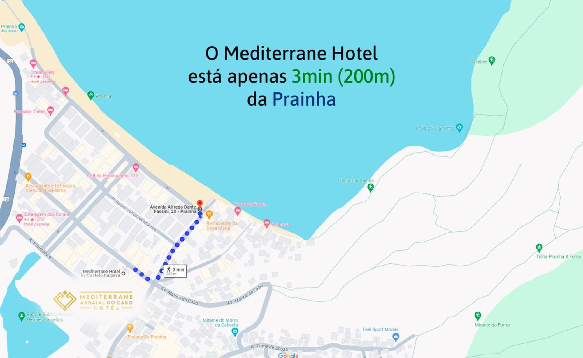 Mediterrane Hotel By Castelo Itaipava Arraial do Cabo Dış mekan fotoğraf